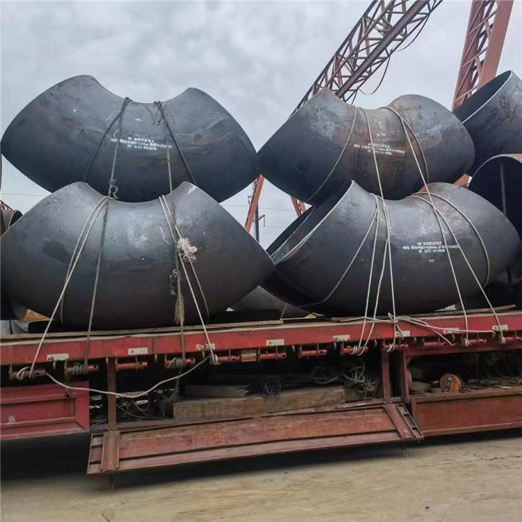 现货供应大口径焊接弯头 电标直段厚壁弯头Q245R Q235B不锈钢弯头