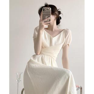 法式 收腰显瘦温柔甜美惊艳高级感长裙 茶歇连衣裙子女夏季 2024新款