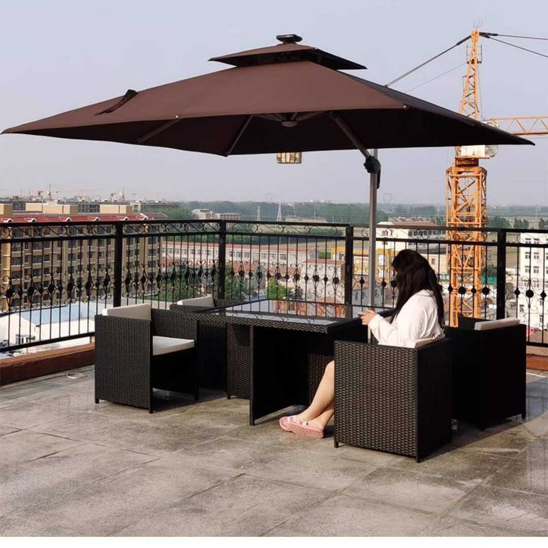 户外咖啡桌椅组合别墅庭院阳台花园高端藤编防水防晒茶几桌椅带伞,模玩/动漫/周边/娃圈三坑/桌游,模型制作工具/辅料耗材,淘宝优惠券,粉丝福利购,淘宝优惠卷