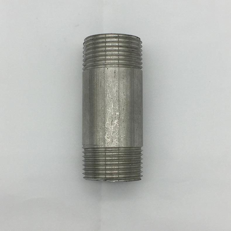 共誉304短管工业级不锈钢管件螺纹316内外牙丝扣接头长度可订