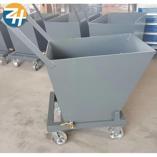 厂家车间铁屑车工厂垃圾废料运输周转自卸式手推重型铁屑车