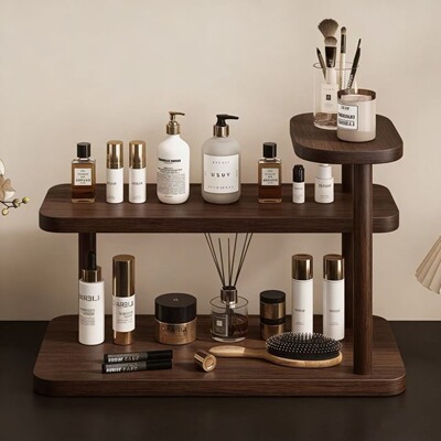 桌面置物架杯子收纳架子餐桌台面工位水杯咖啡杯茶具桌上小型杯架