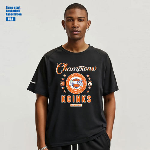 尼克斯布伦森速干球衣篮球T恤男