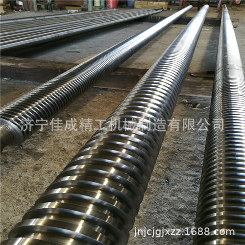 厂家直销大型梯形丝杆Tr50T60T80T100T120机床丝杠5米8米10米12米