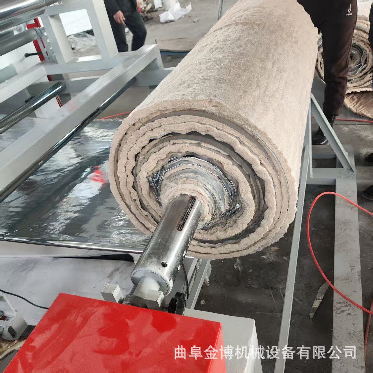 纤维棉阻燃隔热铝箔复合机气凝胶毡覆膜机卷对卷保温棉卷毡涂胶机