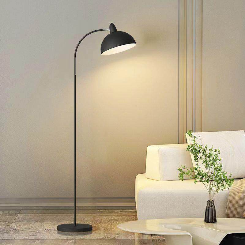 落地灯客厅奶油风茶几沙发边摆件落地护眼灯卧室床头书桌旁网红灯