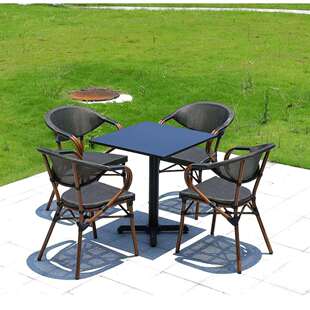 户外桌椅庭院室外花园露台休闲区布置网红三件套收纳组合阳台藤椅