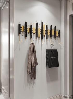lkw轻奢挂钩挂衣钩进门后衣服创意壁挂玄关门口轻奢挂衣架衣帽钩
