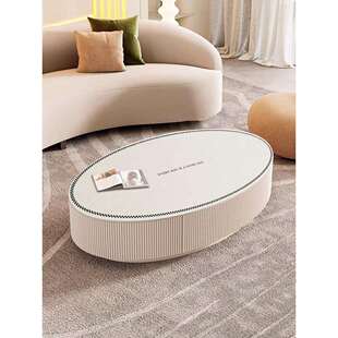 椭圆形客厅茶几桌垫轻奢高级感饭桌餐桌防水防油防烫pvc皮革桌布