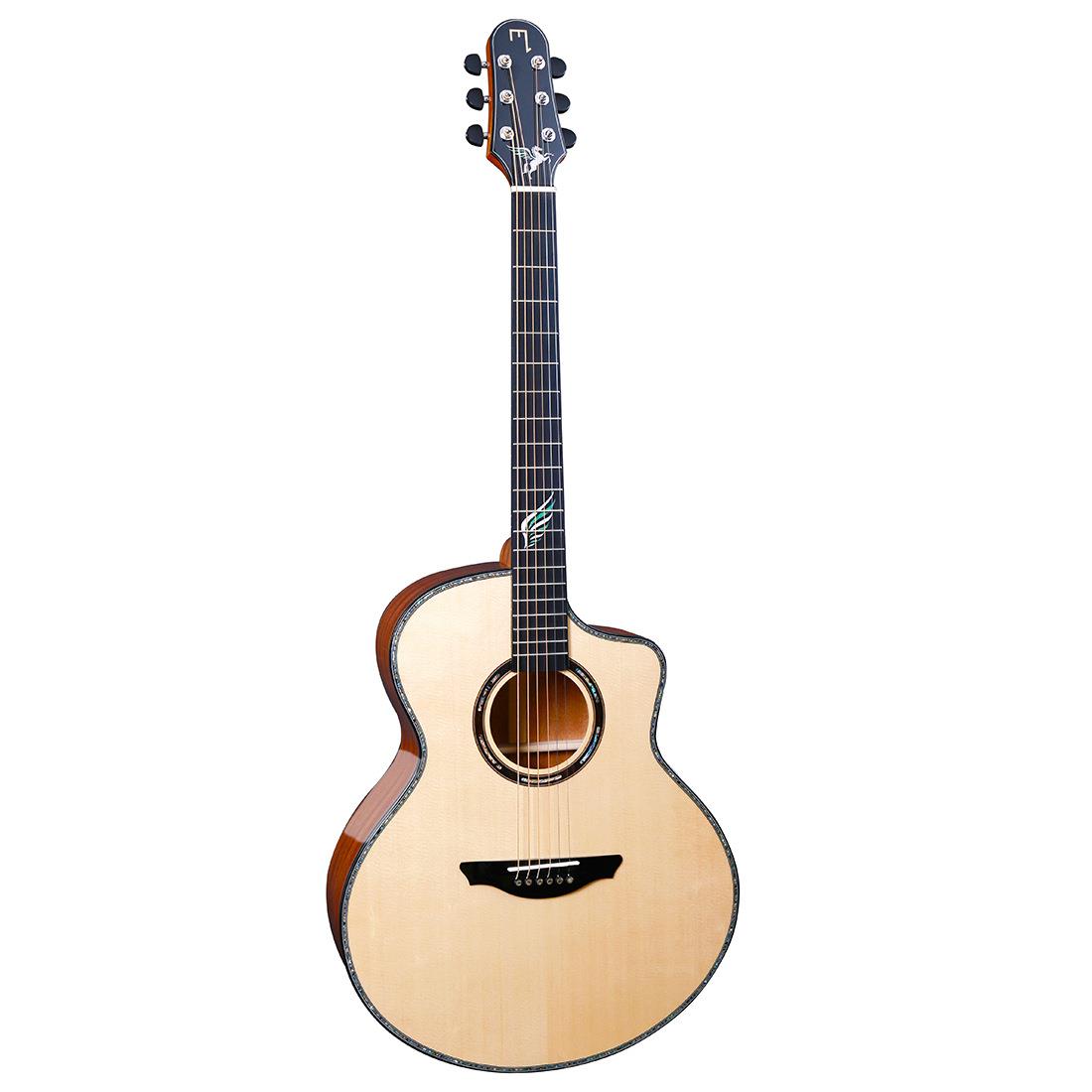 40寸JF桶民谣单板吉他民谣吉他40寸民谣吉他全木民谣吉他可批