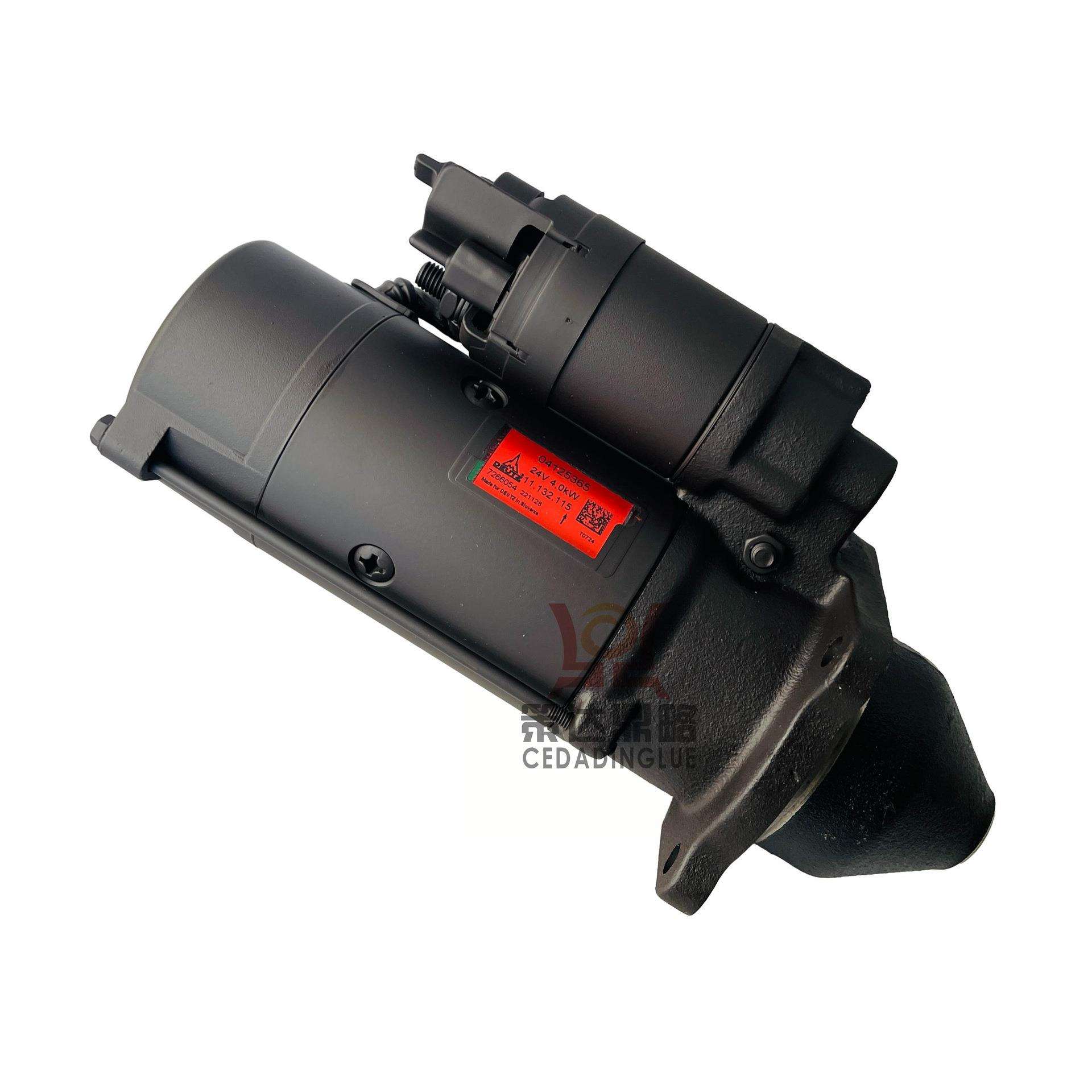 道依茨TCD3.6配件04125365起动机进口德国原厂原装发动机配件货