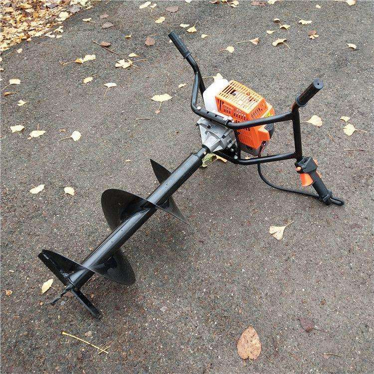 4-30口径汽油挖坑机植树造林树坑机双人手提式打坑机