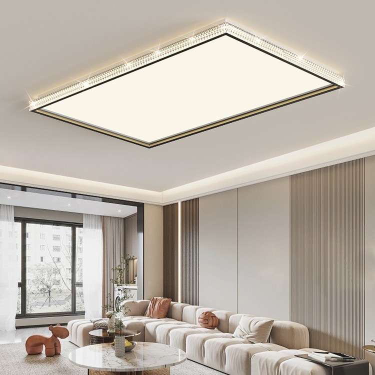 客厅灯法式水晶轻奢2024新款创意设计主卧房间灯现代全屋灯具套餐