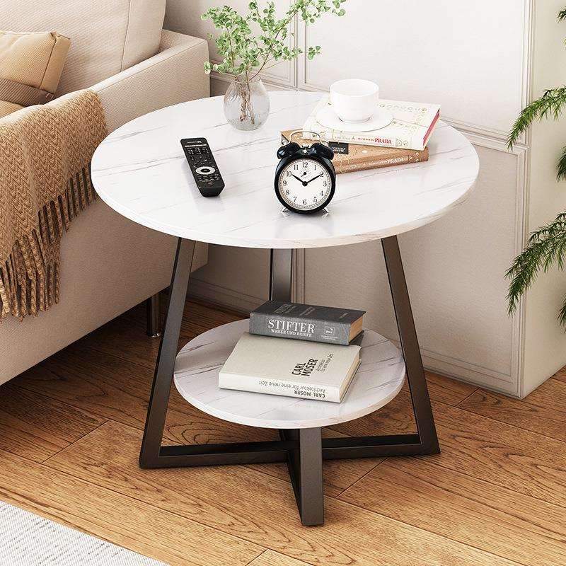 小圆桌可移动沙发边几简约现代卧室简易床头桌创意茶几家用小桌子