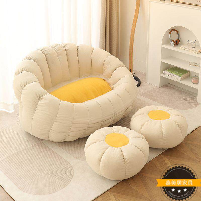 懒人沙发豆袋可躺可卧网红阳台休闲小户型卧室榻榻米沙发宿舍单人