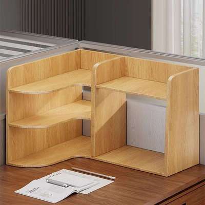 桌面收纳盒分层置物架大容量文件架办公桌多层储物柜工位收纳好物