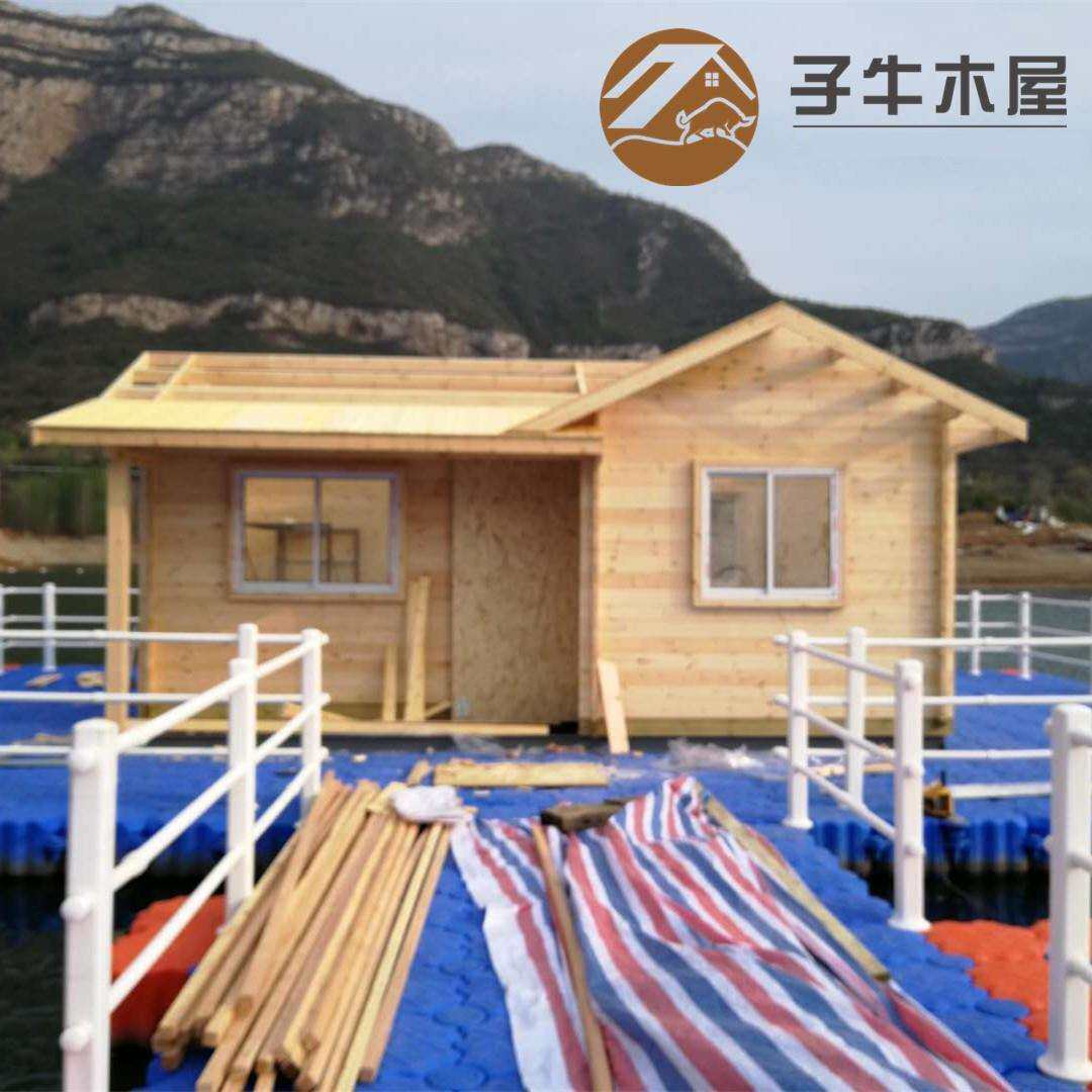 木屋度假村设计案例水上农用房渔业管理房度假休闲工具房组合房子