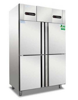 豪利供应厂家冰立方RF4四门直冷双温冰柜冷商用商用西餐厅厨房设