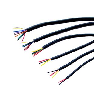 2464-22AWG多芯护套电源线2芯3芯4芯5芯6芯7芯8芯信号控制软线