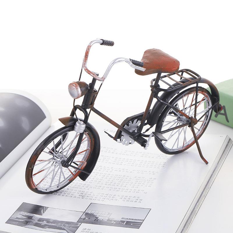 zakka摆件大号自行车模型欧美特色工艺品创意家居装饰品摆件