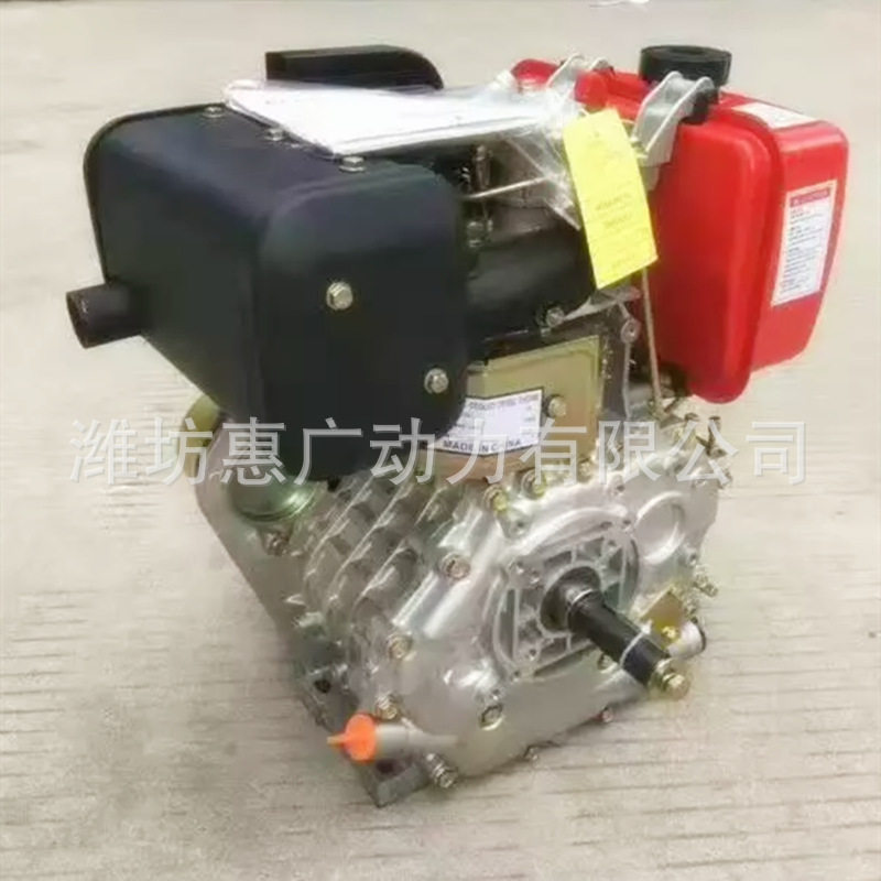 常柴186FA单缸风冷柴油机 配套CCDH5000发电电焊两用机组