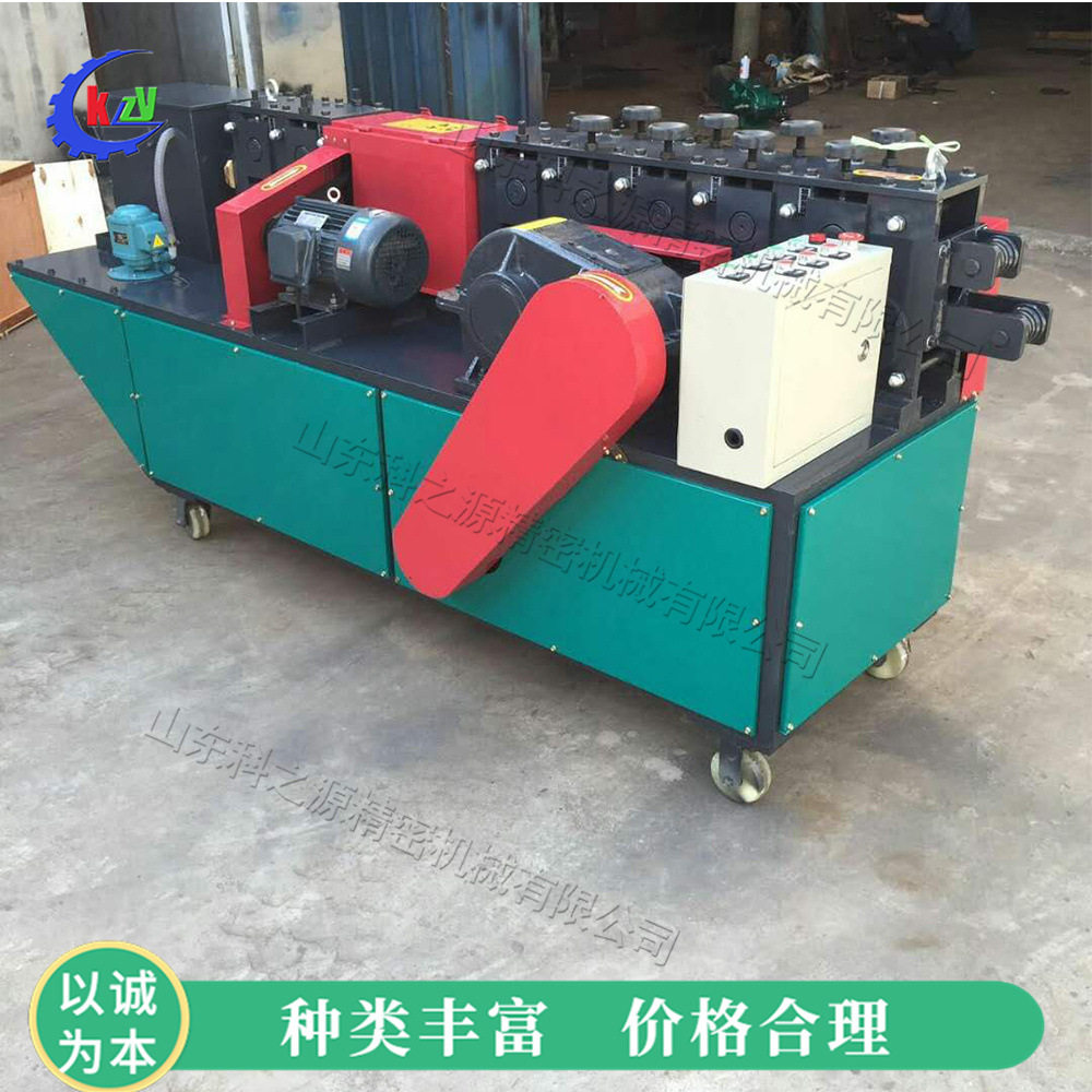 钢管架子管矫直机 小型卧式方管调直机 建筑施工用脚手架校直机