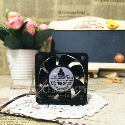 台达AUB0512HHB501512V0.20A5厘米5cm4线温控机箱散热风扇