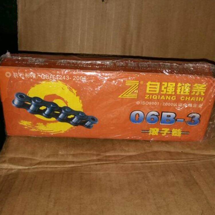 东华链条厂自强牌短节距标准链条06B-3*160L三分三排滚子链条
