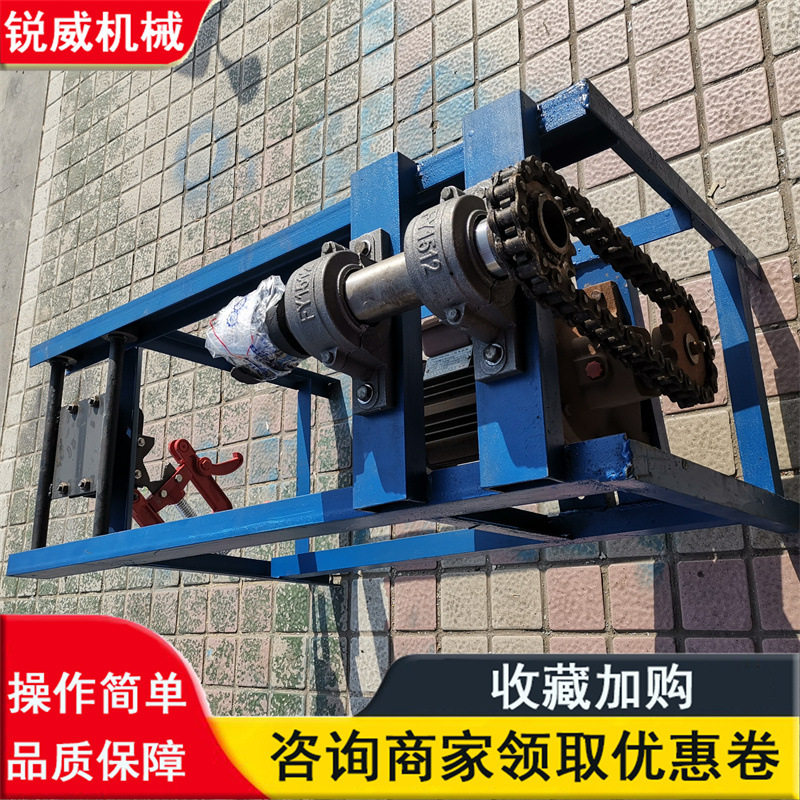 工地用顶底托丝杆清理水泥的机器 丝杠清灰机 穿墙螺杆清水泥灰机
