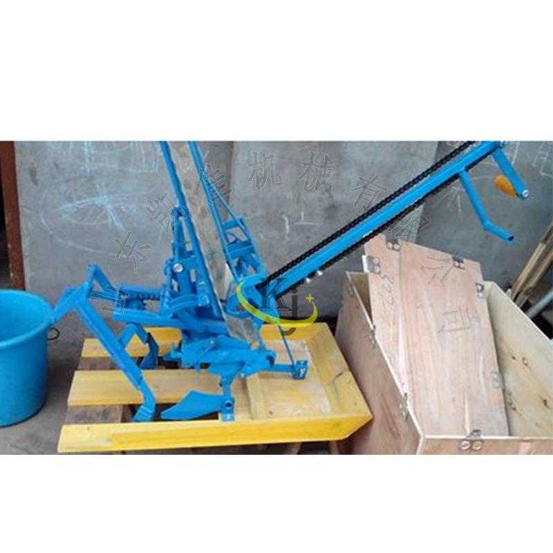 手动双行水稻秧苗机水稻栽苗补苗机人力手摇式插秧机秧苗种植机