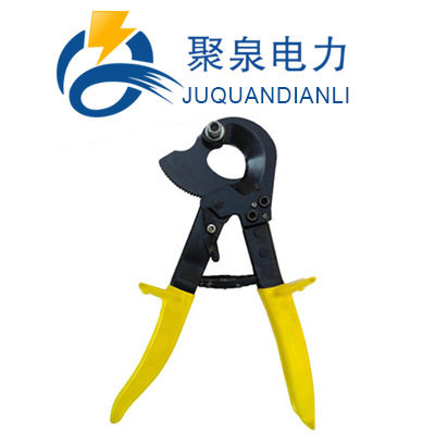厂家直销扬州聚泉牌 断线钳 棘轮电缆剪刀 XLJ-325A齿轮式线缆剪