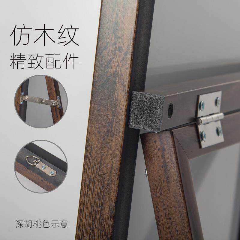 5ZV7全身穿衣镜家用落地镜卧室壁挂贴墙置地大镜子简约立体试