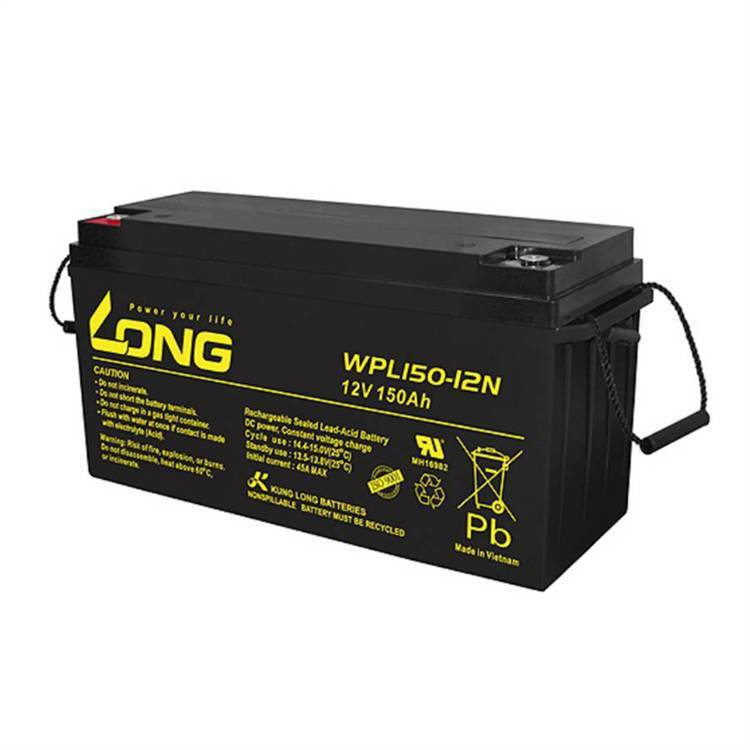 LONG广隆蓄电池WP55-12 12V5H直流屏 机房应急电源 光伏发电