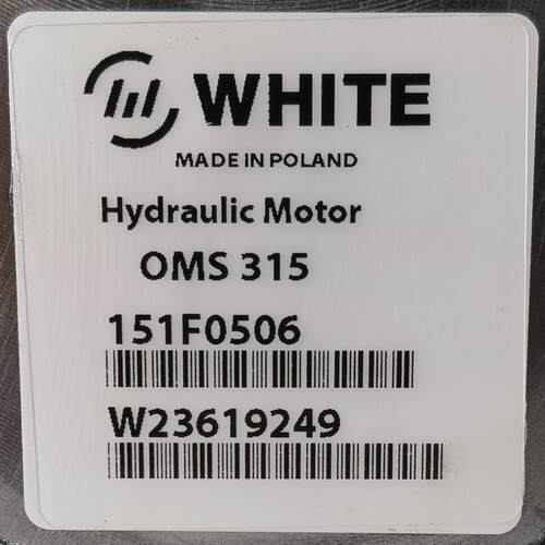 OMS315 151F0506  # WHITE//Danfoss，液压马达、摆线马达