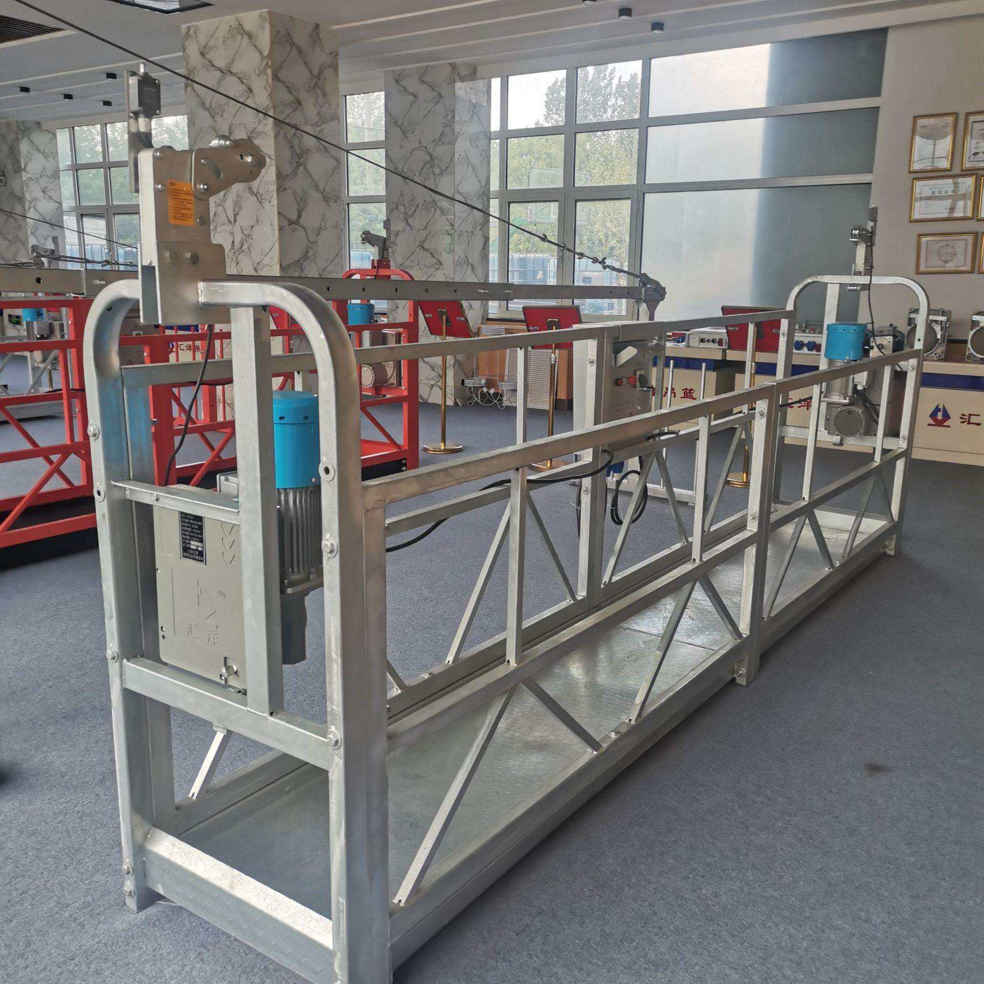 广东吊篮厂,建筑机械用电动吊篮,外墙ZLP630吊篮