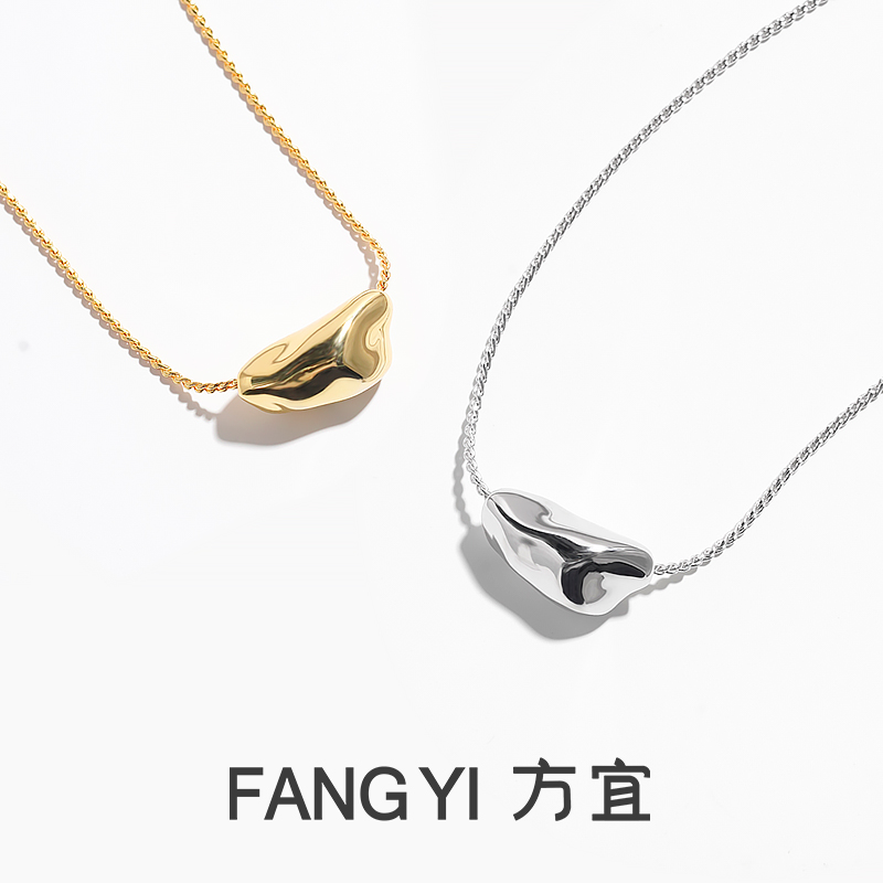 方宜FANG YI小陨石项链极简高级感日常百搭吊坠项链FY040