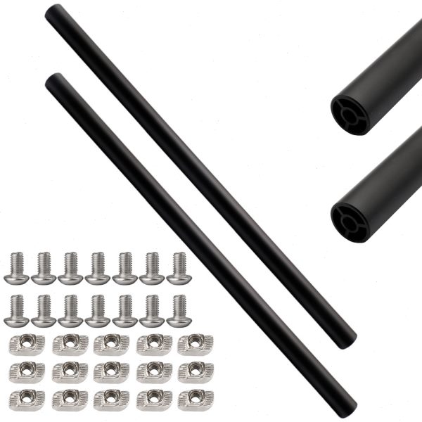 3d打印机配件Ender-3/s升级拉杆套件提稳定性 全金属黑色支撑杆