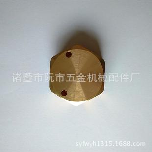 NPT内丝六角方块三通四通铜接头内螺纹多口分流气动快速接头