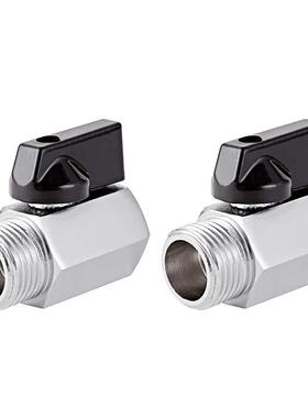 ballvalve黄铜迷你球阀铝合金手柄气阀微型球阀内外丝净水机开关