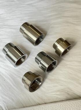 4分不锈钢延伸接头4分内外丝圆款内外丝1015202530mm接头