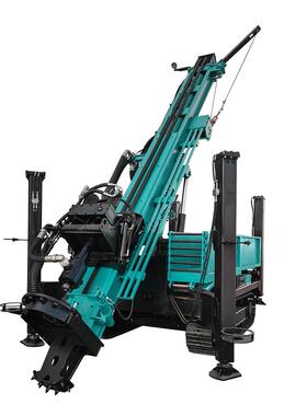 地矿CSRC500B反循环钻机可钻水井土壤勘探取样履带式反循环钻机