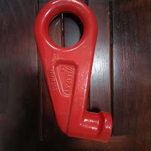 箱钩子挂钩吊钩吊钳起重吊具索具45度直角转脖钩负荷12.5吨 集装