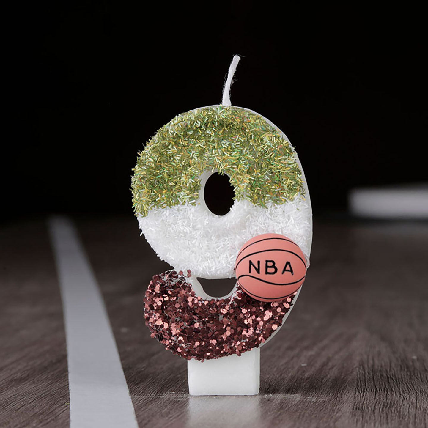 创意三色仿真篮球运动主题生日蜡烛男孩生日派对蛋糕甜品装饰插件,节庆用品/礼品,蜡烛,淘宝优惠券,粉丝福利购,淘宝优惠卷