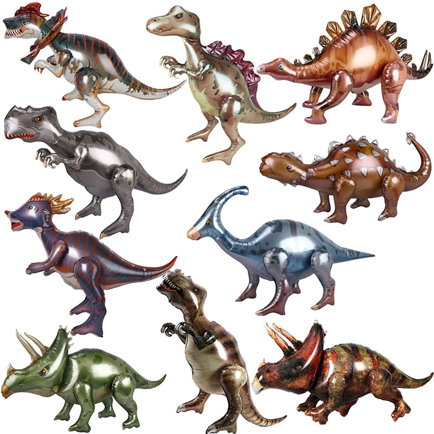 仿真3D立体组装恐龙铝膜气球拼接可站立儿童生日派对装饰礼物玩具,节庆用品/礼品,气球,淘宝优惠券,粉丝福利购,淘宝优惠卷