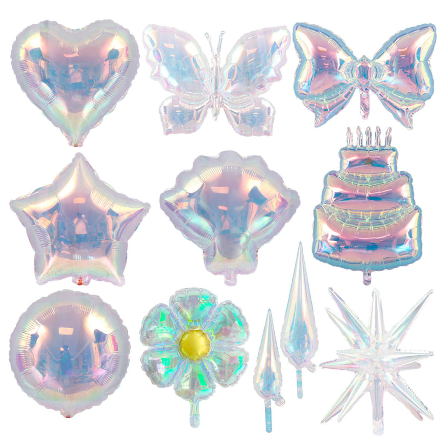 透明炫彩爱心爆炸星蝴蝶结蛋糕铝膜气球生日派对婚礼背景装饰布置,节庆用品/礼品,气球,淘宝优惠券,粉丝福利购,淘宝优惠卷