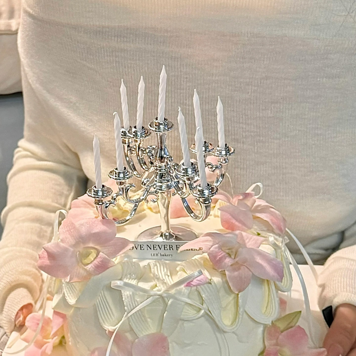 网红复古欧式金色银色烛台蜡烛装饰情人节生日蛋糕唯美摆件布置