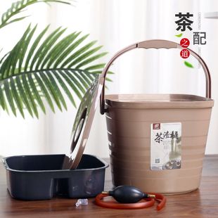 废水桶茶水桶茶桶茶渣桶大号客厅家用小号功夫茶台桶废水桶排水桶