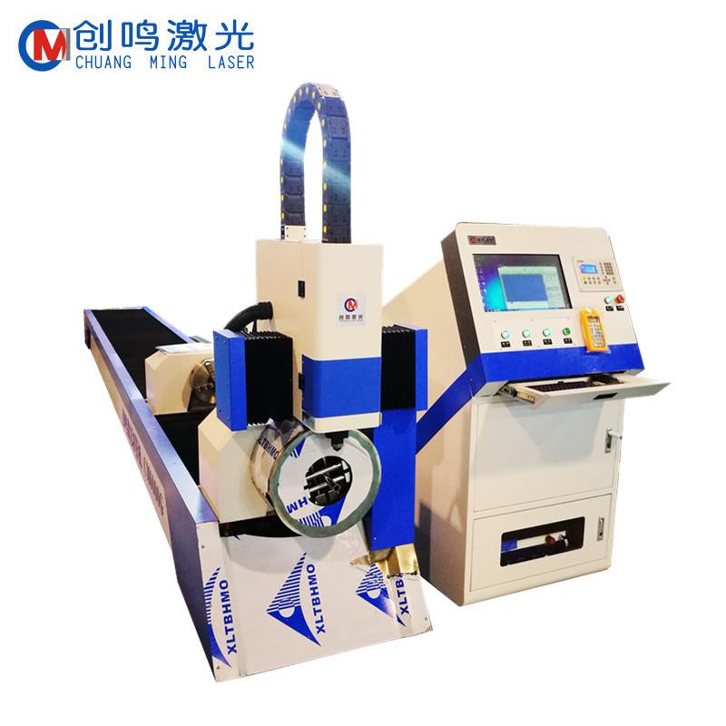 人工送料无尘切管机 三维不锈钢圆管方管激光切割机 上海创鸣激光