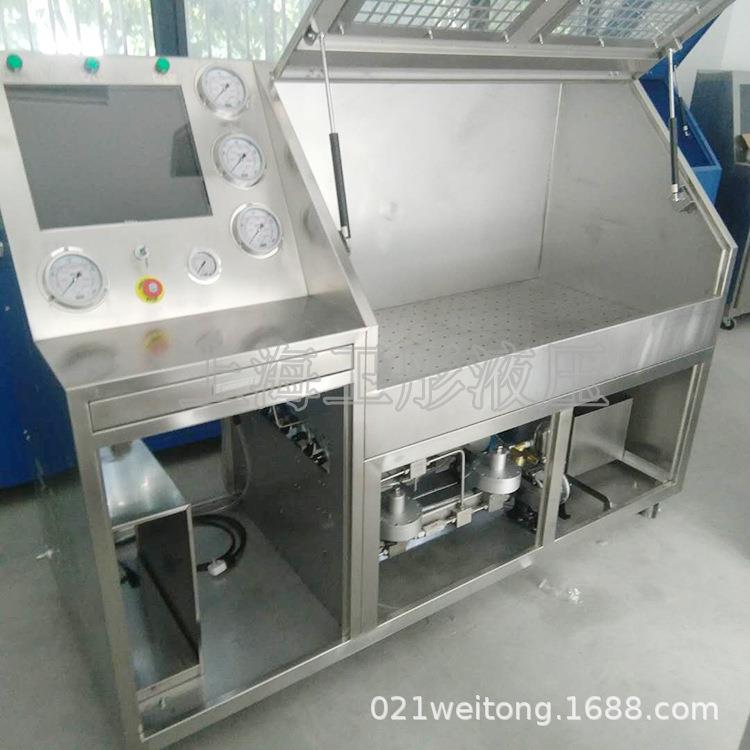 管材阀门汽车刹车管水压爆破试验台防爆耐压测试水压爆破检测设备