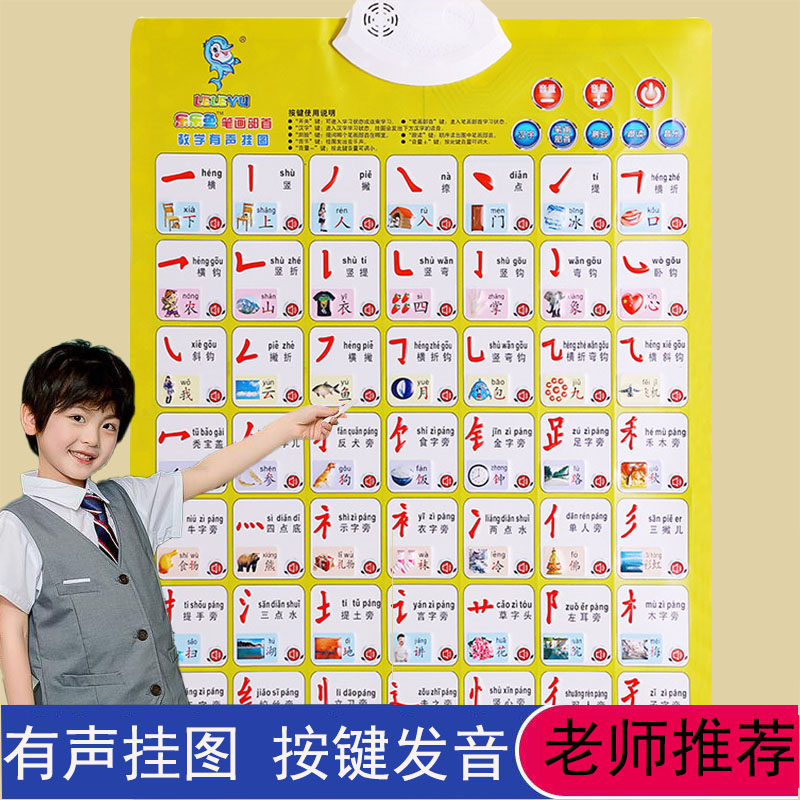 宝宝启蒙有声挂图发声幼